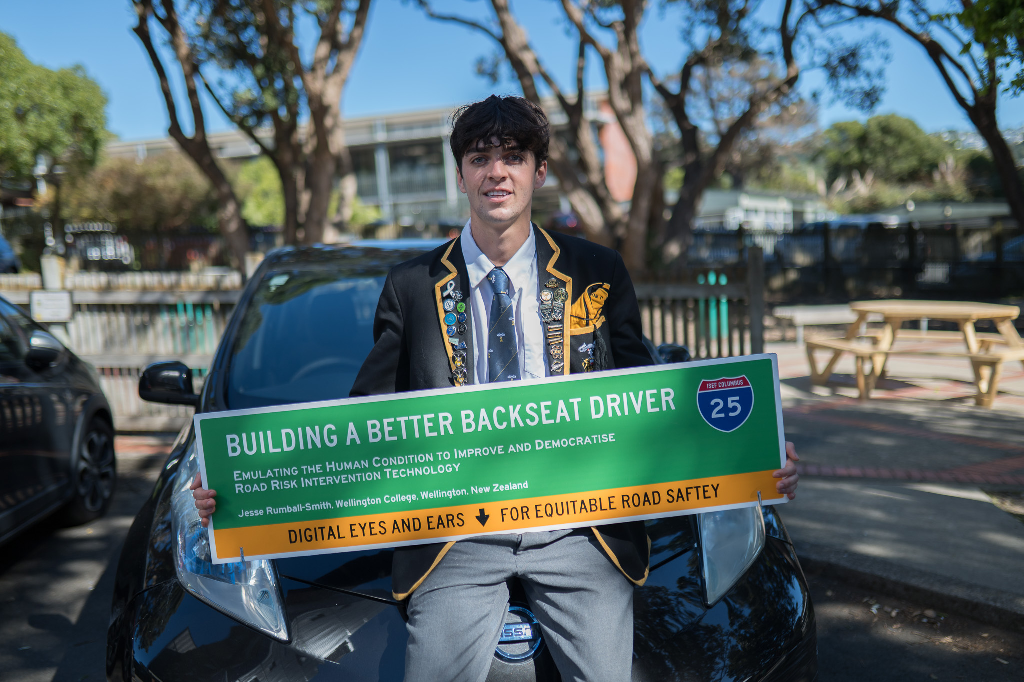 Image:Student wins Prime Minister’s Future Scientist Prize for a road-safety app